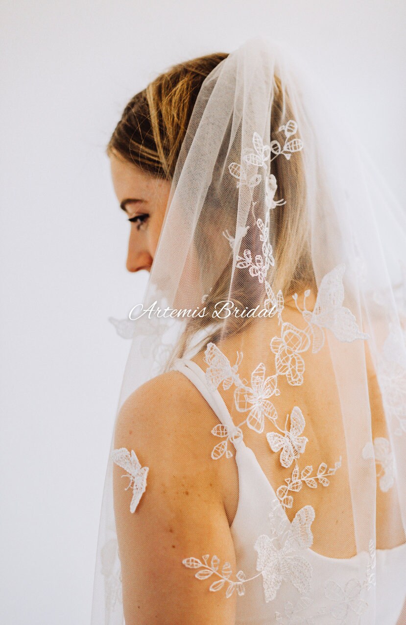 Estelle Butterfly Veil