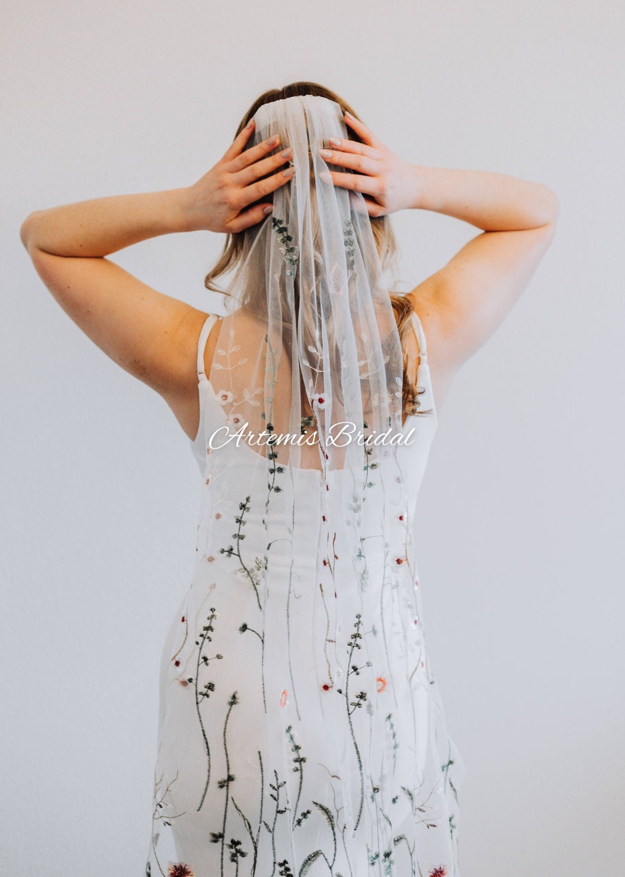 Penelope Floral Veil