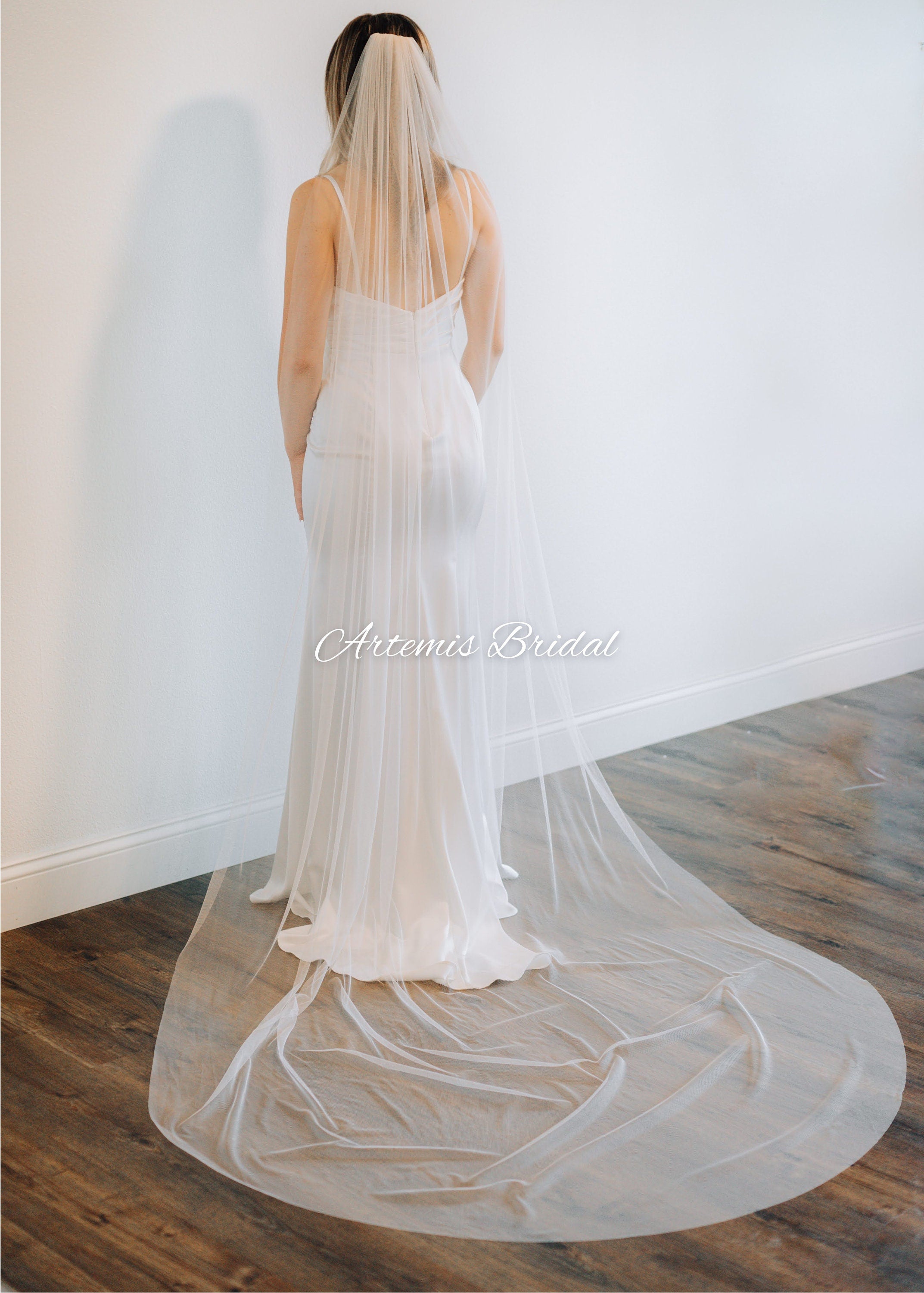 Champagne English Net Veil