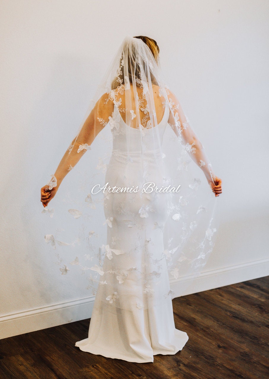 Estelle Butterfly Veil
