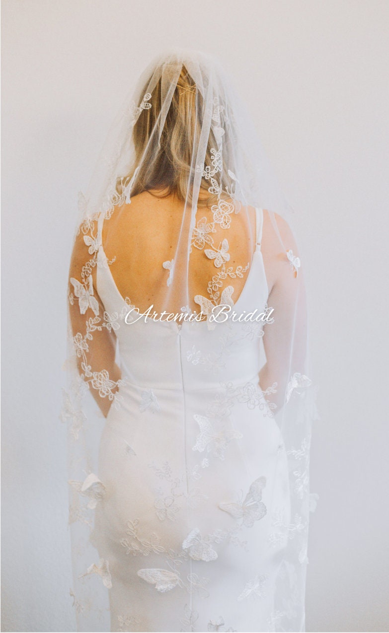Estelle Butterfly Veil