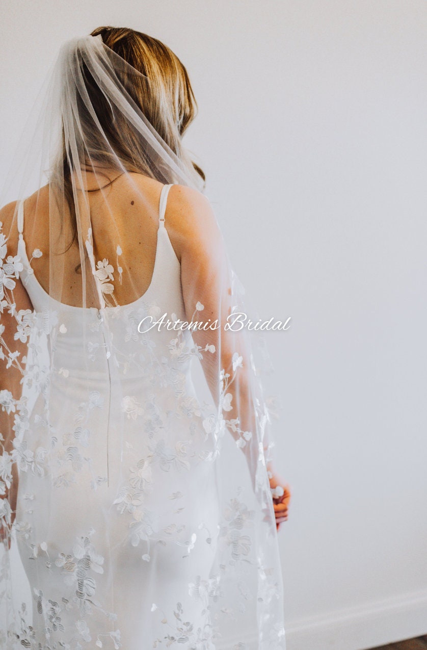 Josephine Floral Veil