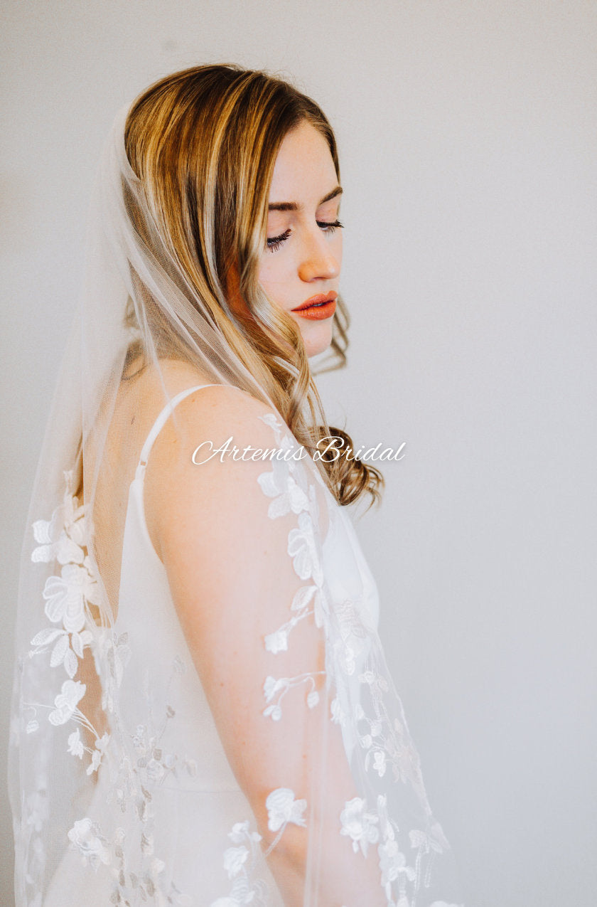 Josephine Floral Veil