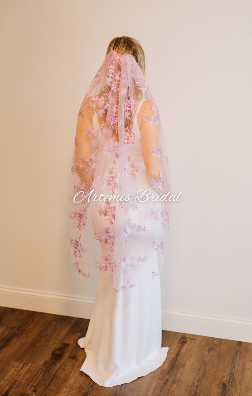 Inez Lavender Veil