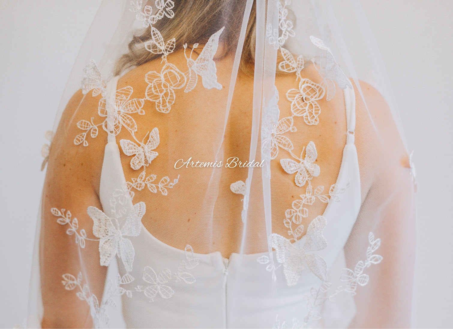 Estelle Butterfly Veil