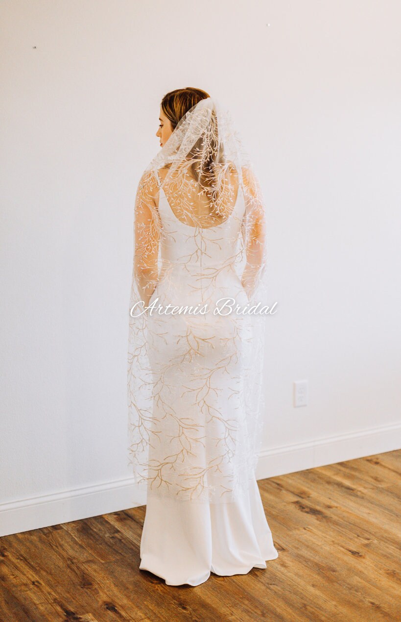 Natasha Gold Veil