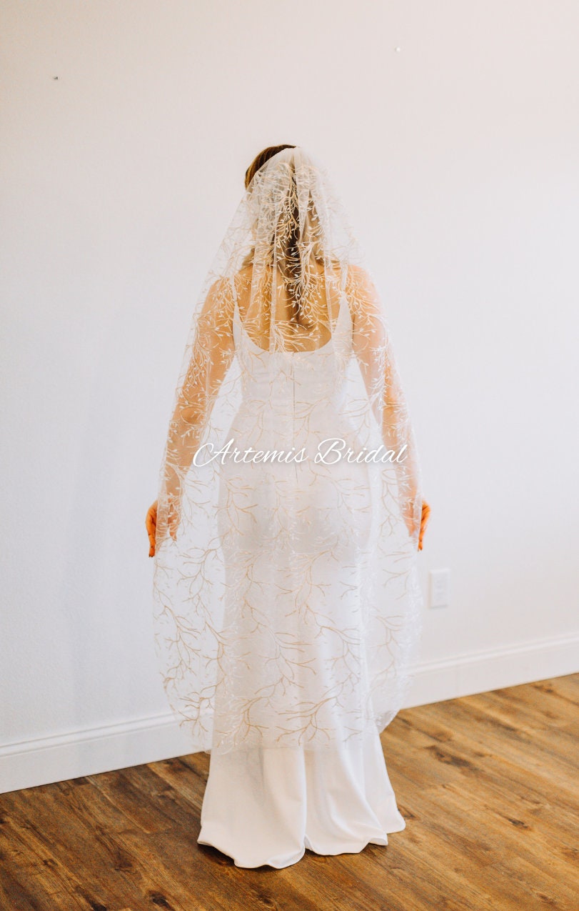 Natasha Gold Veil