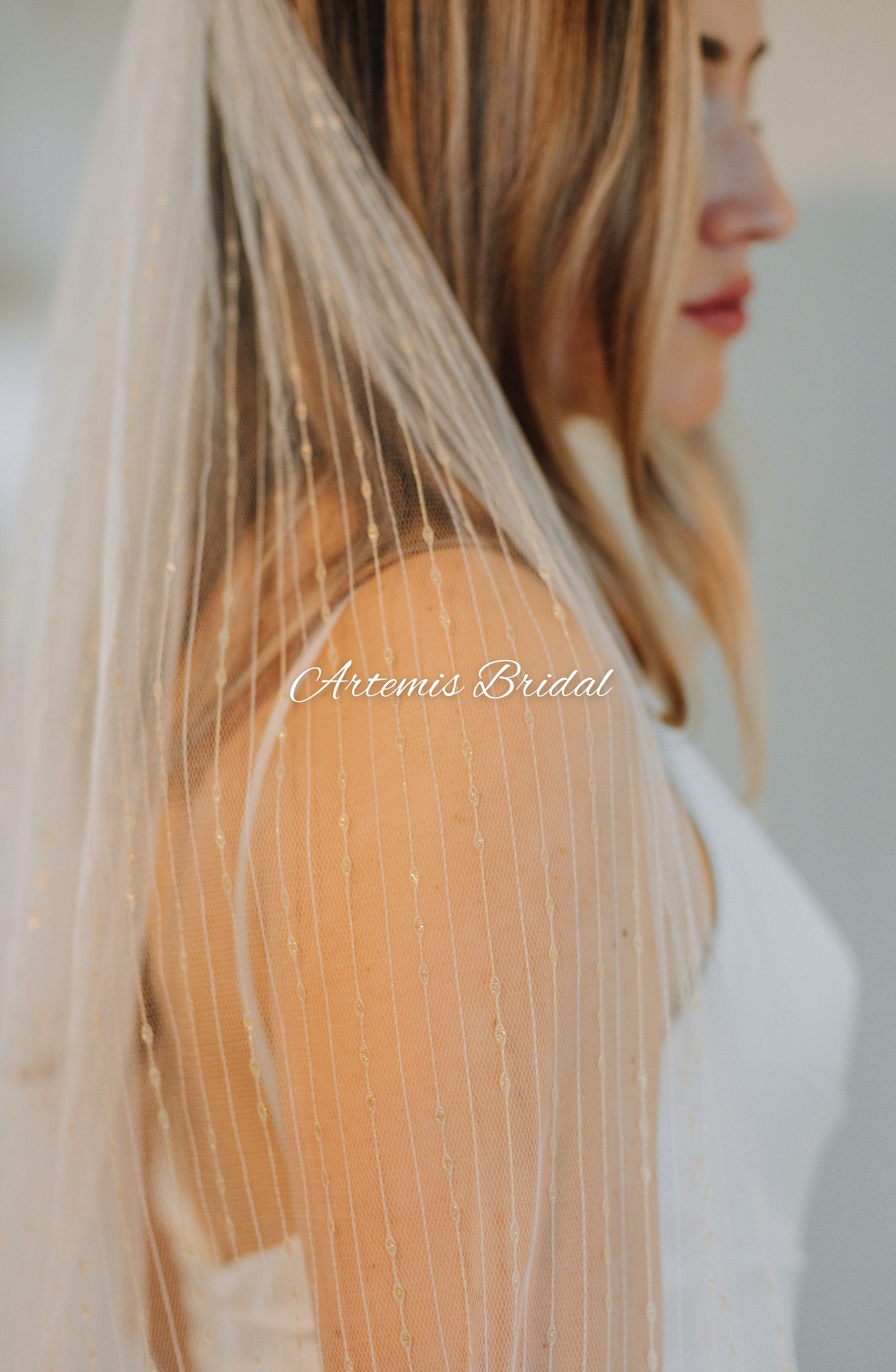 Francesca Gold Veil