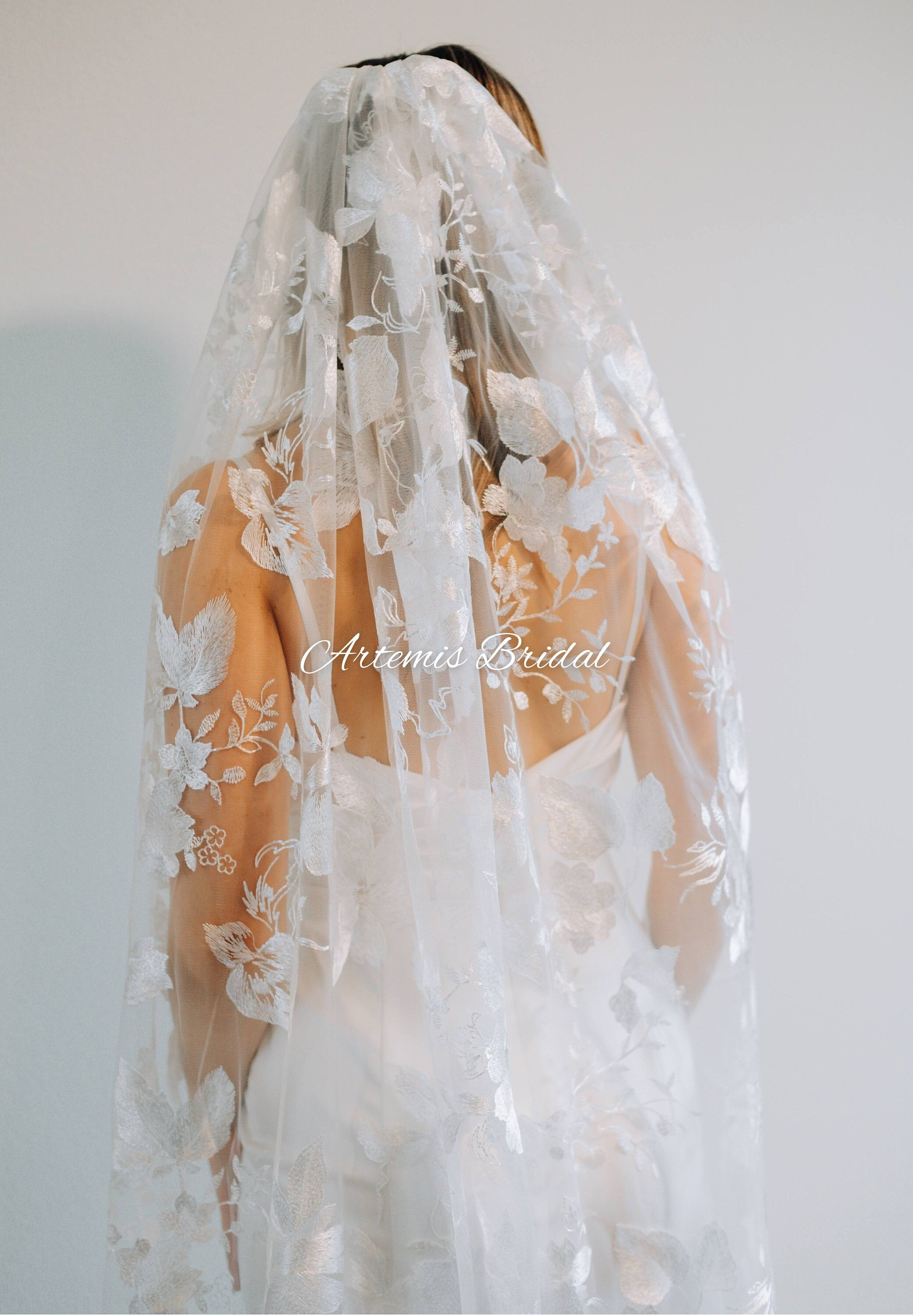 Blair Floral Veil