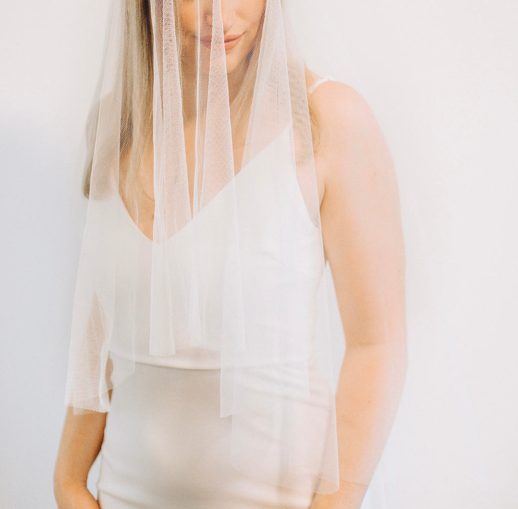 English Net Veil With Blusher