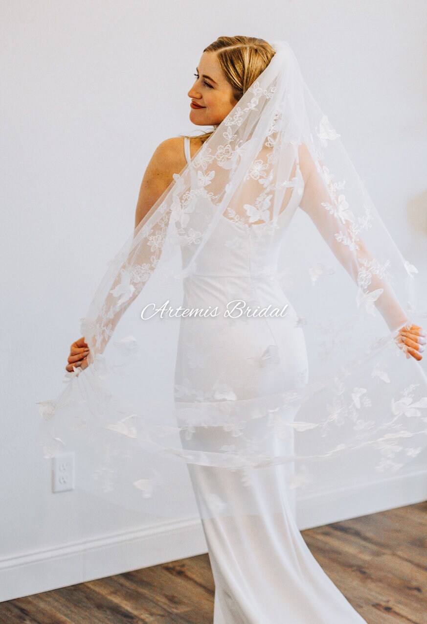 Estelle Butterfly Veil