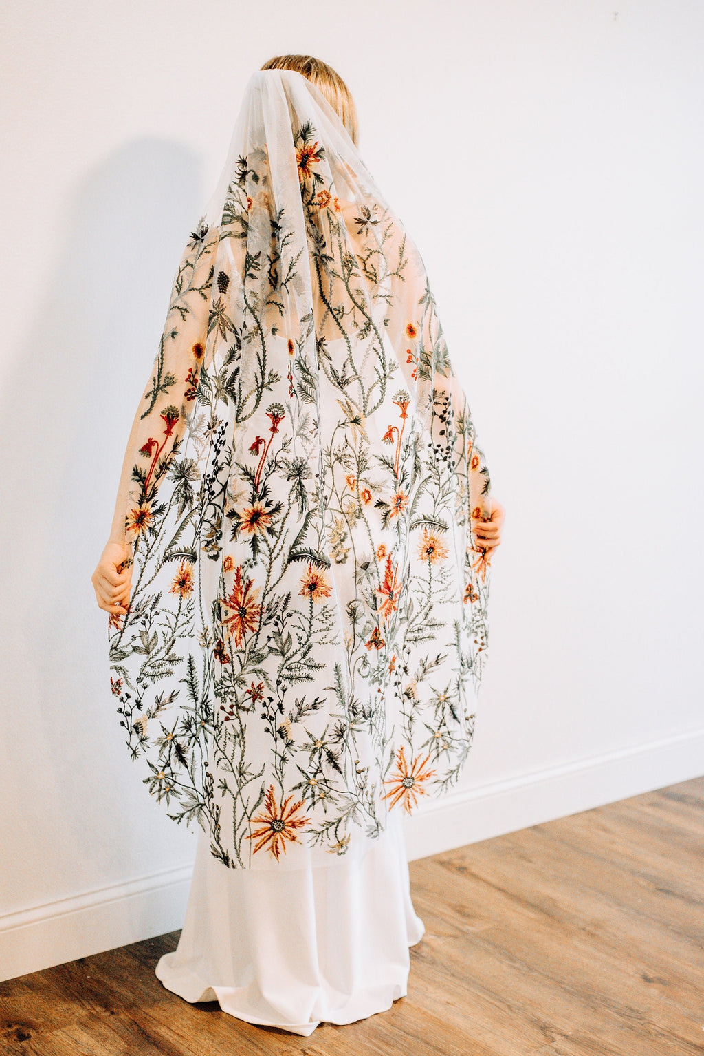 Ariel Floral Veil