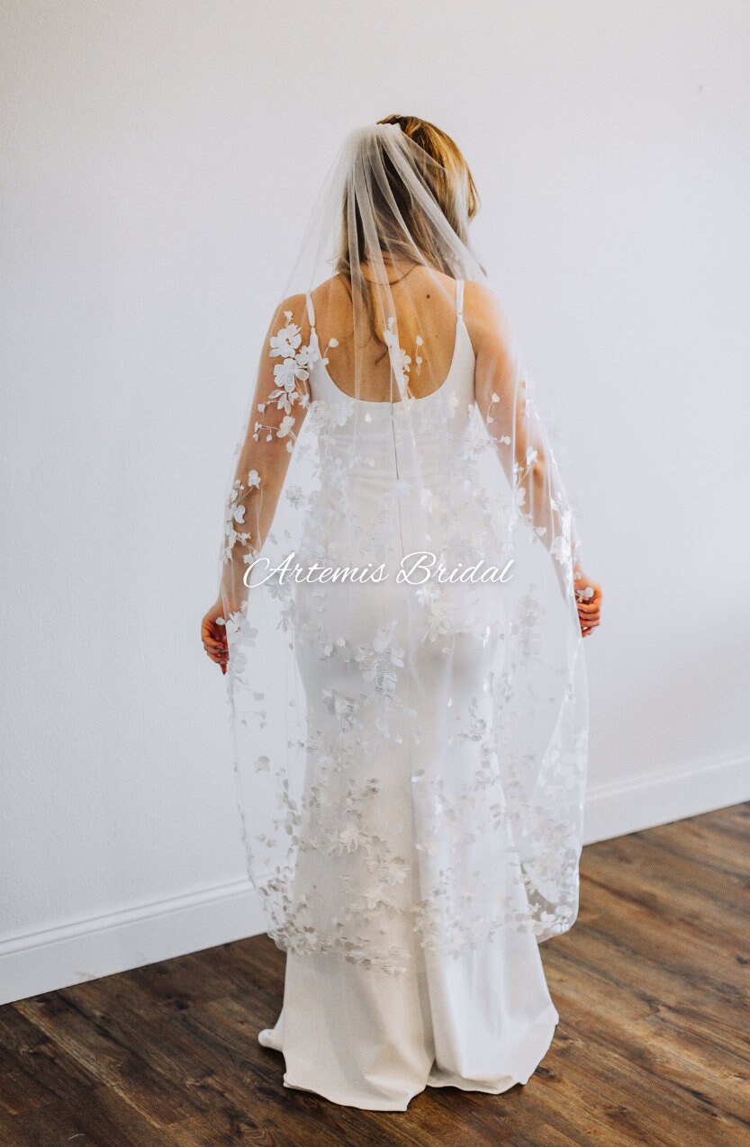 Josephine Floral Veil