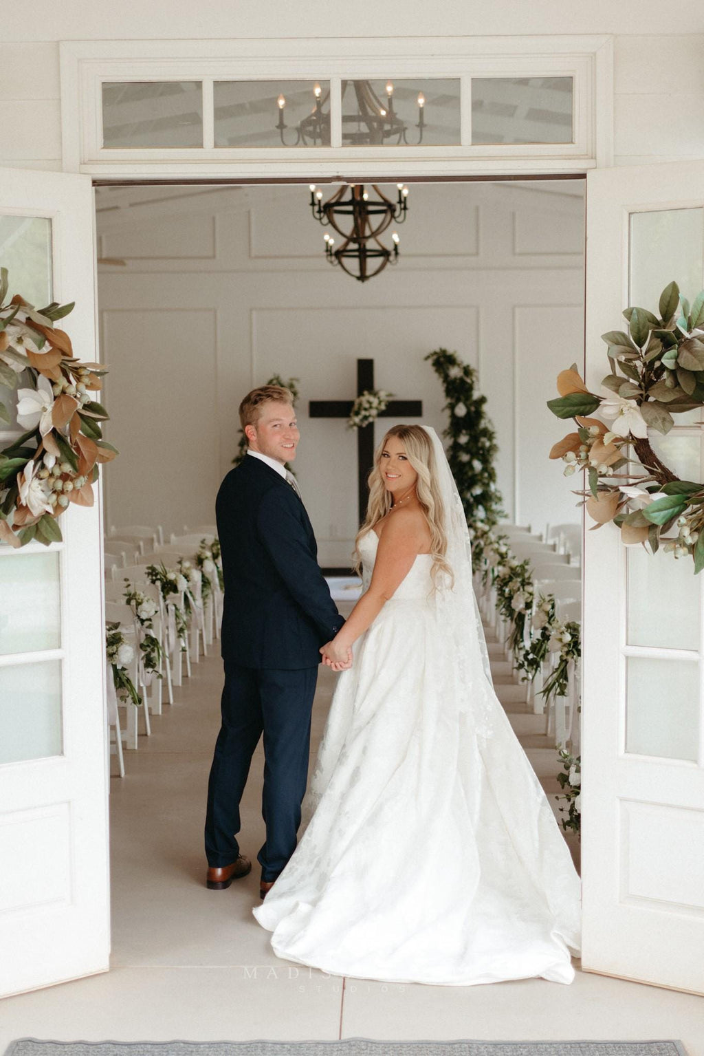 Josephine Floral Veil
