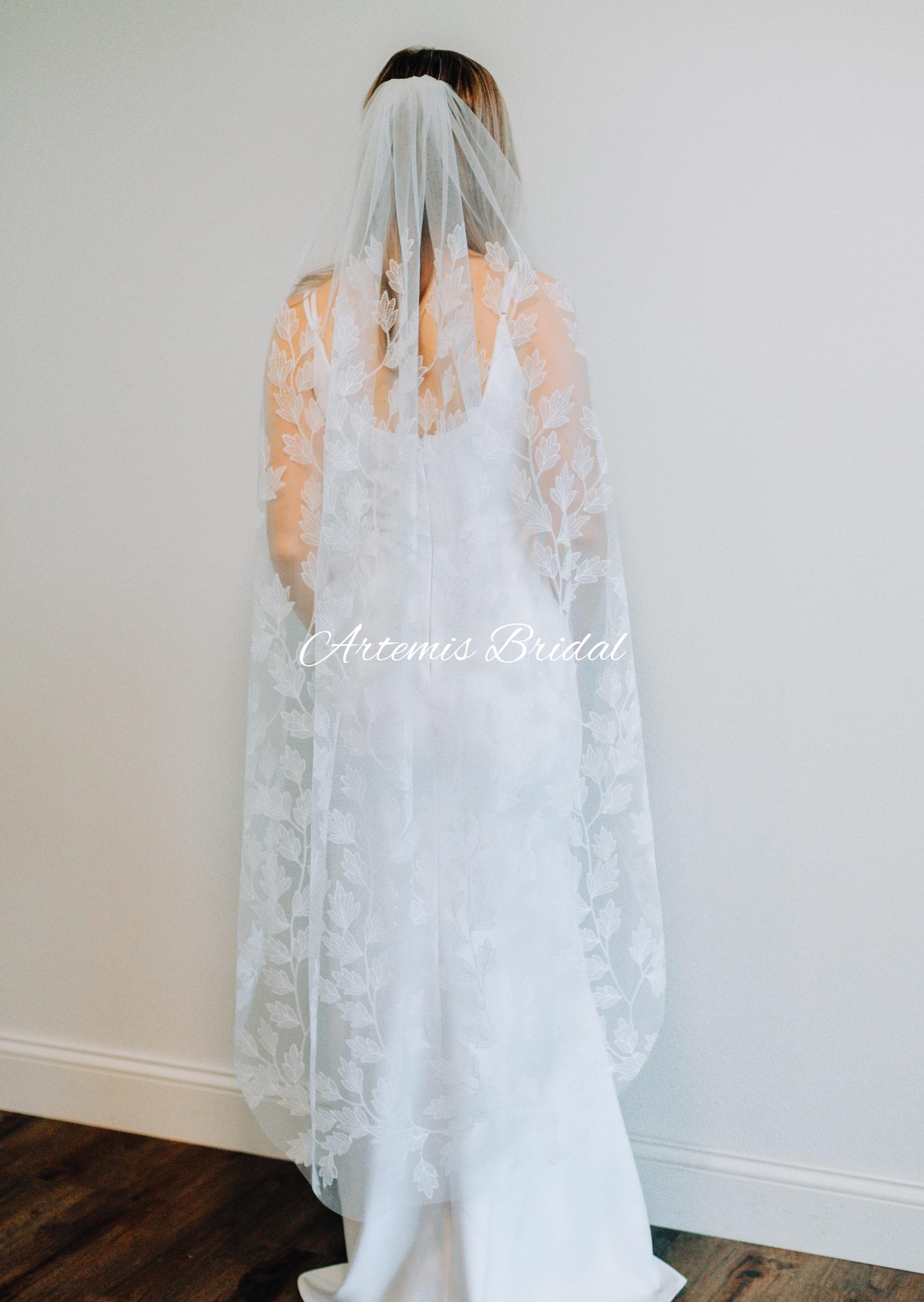 Odette Floral Veil