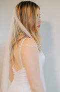 Champagne English Net Veil