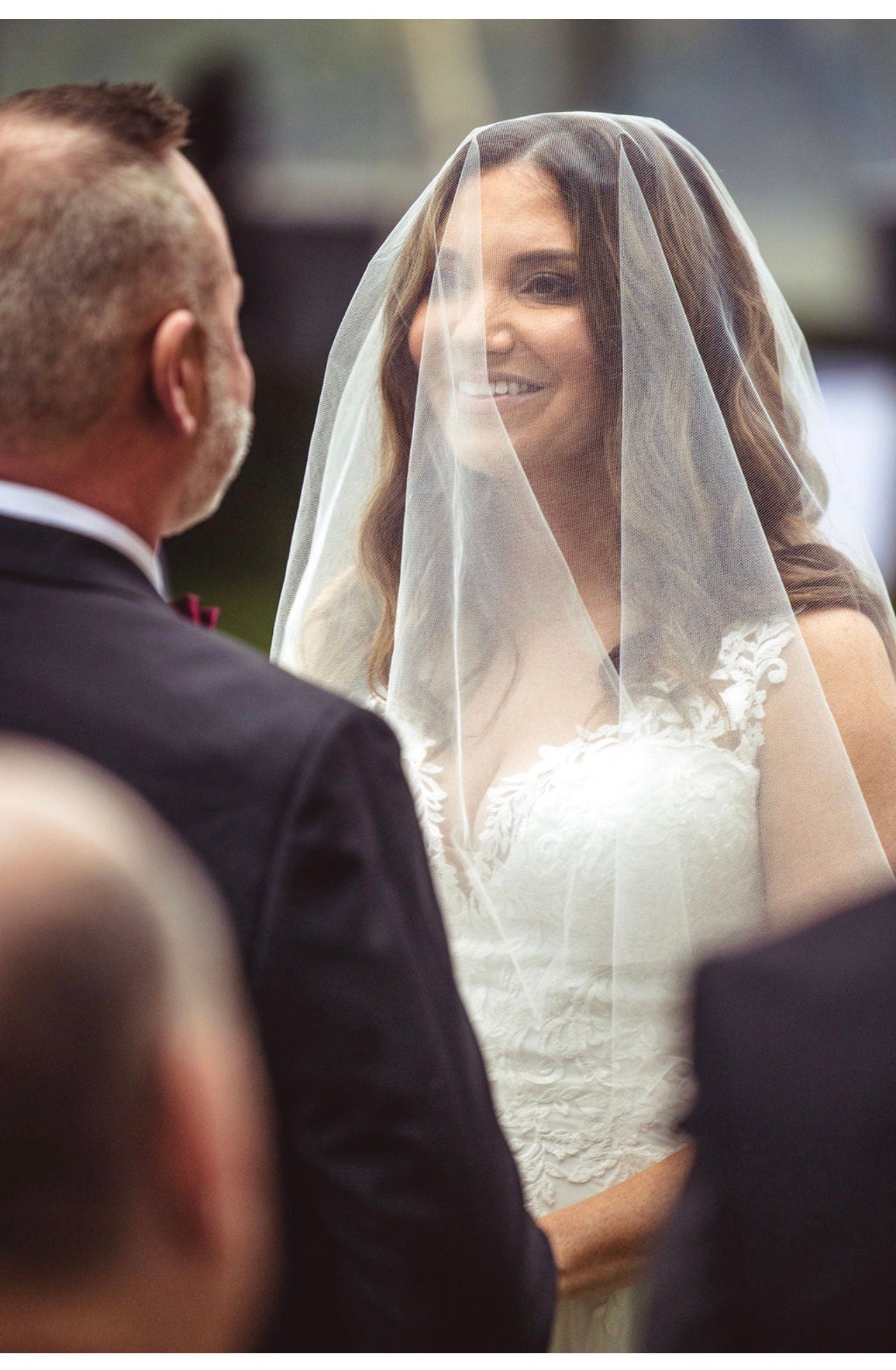 Tulle Veil with Blusher