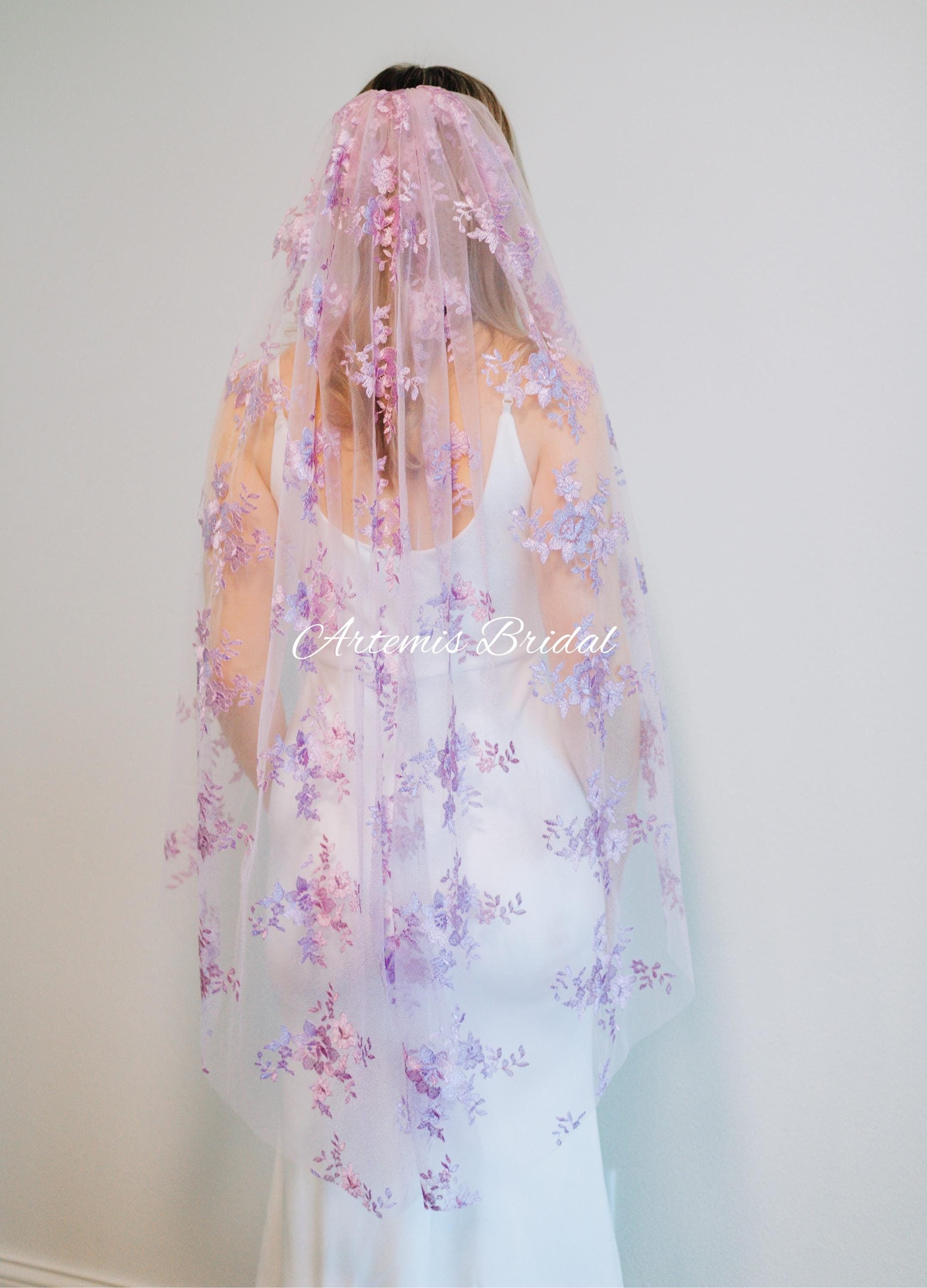 Inez Lavender Veil