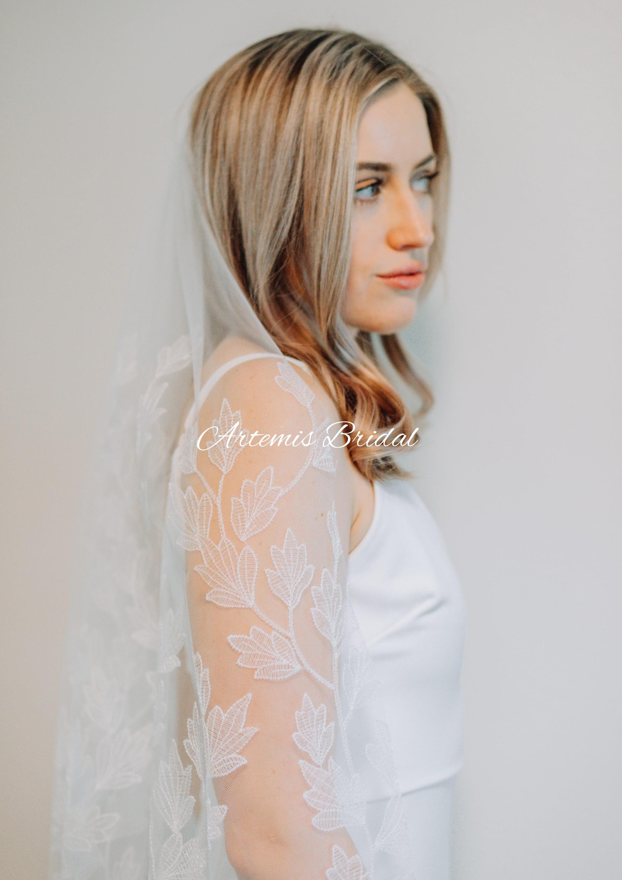 Odette Floral Veil