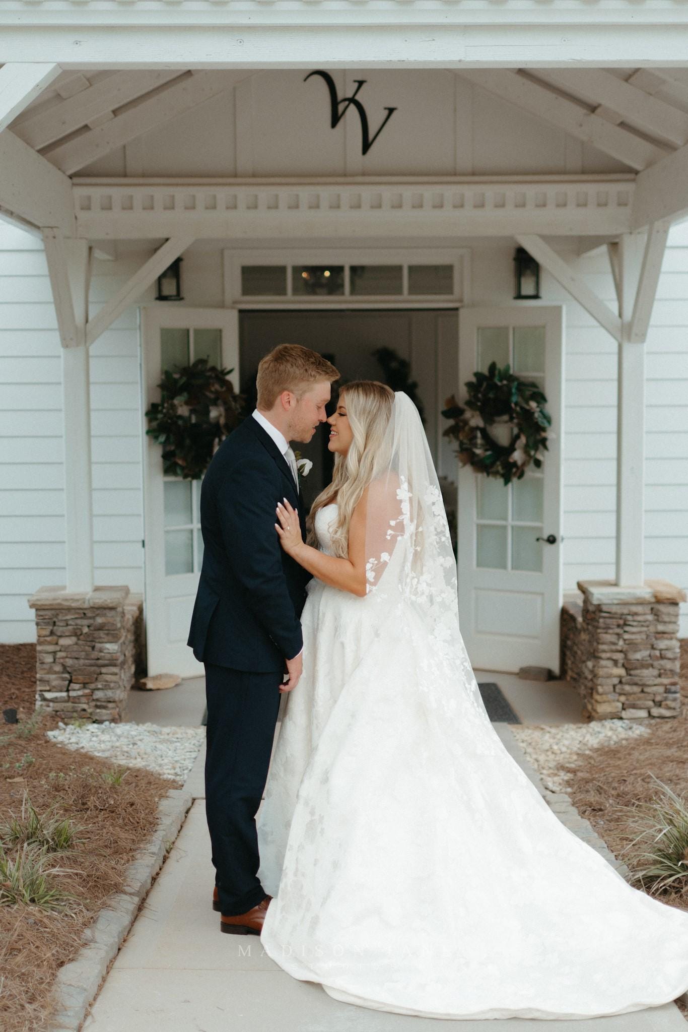 Josephine Floral Veil