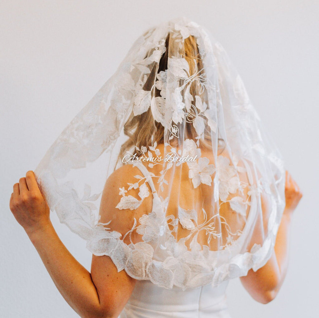 Blair Floral Veil