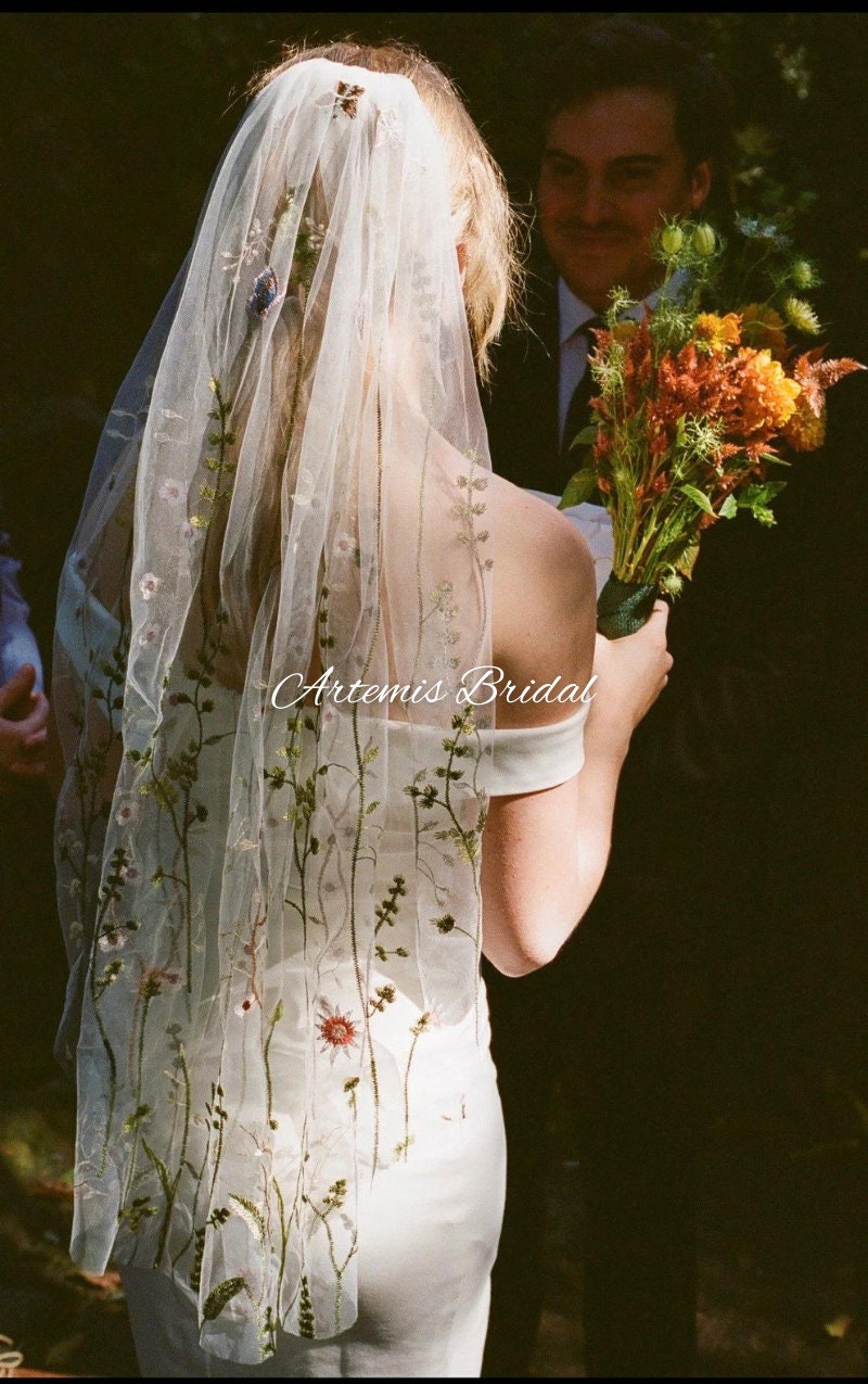 Penelope Floral Veil