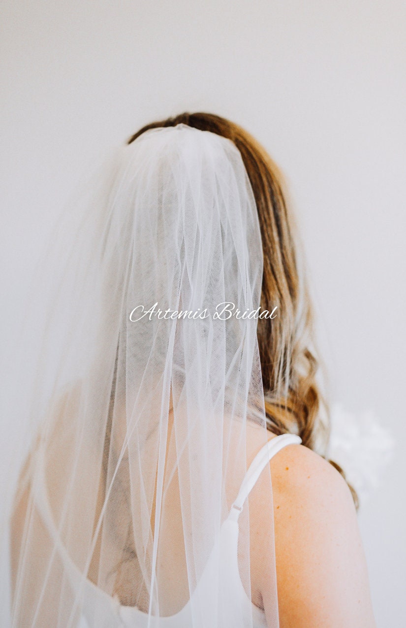 Extra Wide Tulle Veil