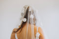 Giselle Cascading 3D Flower Veil