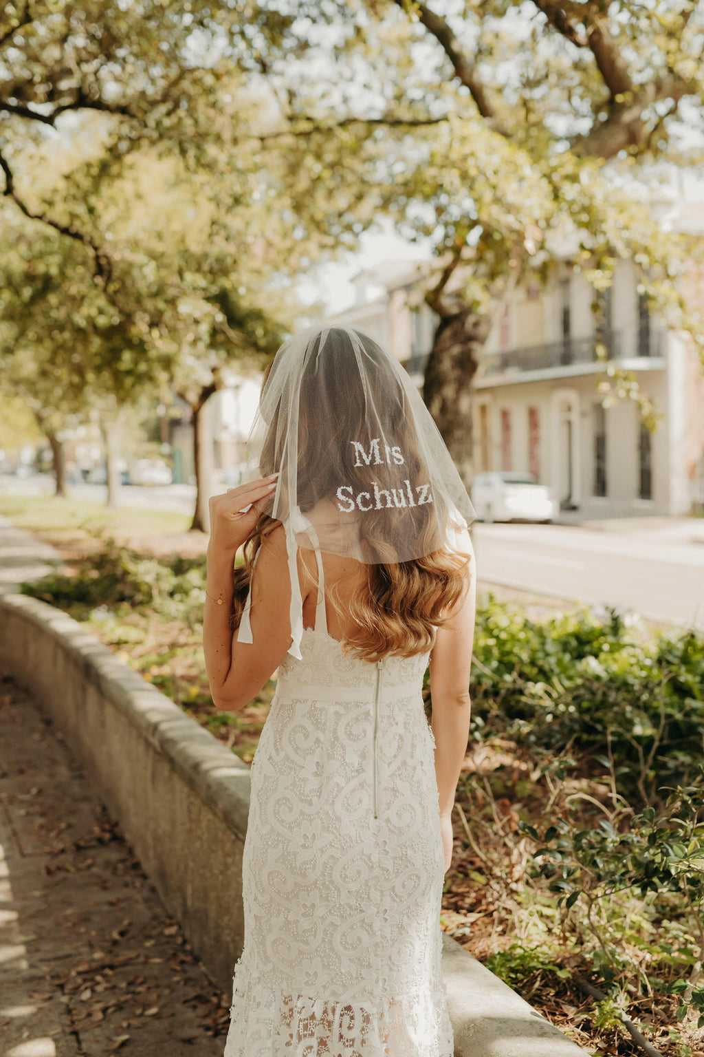 Custom Name Veil